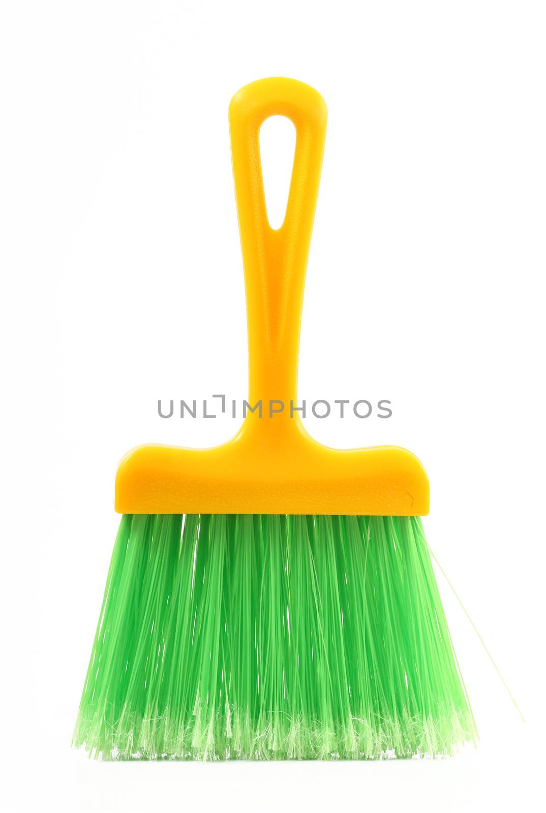 toilet brush for home on white background