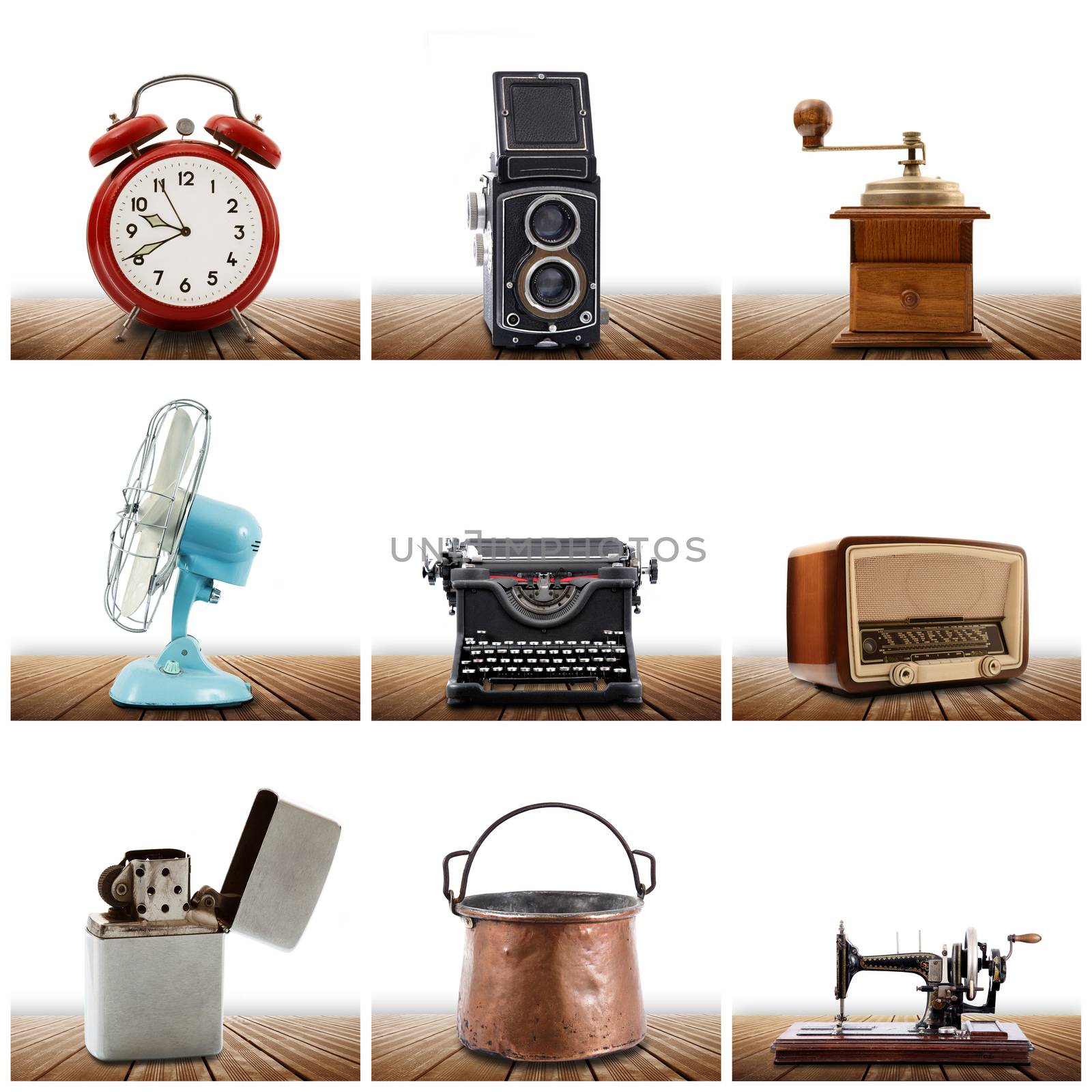 an original great vintage objects collection