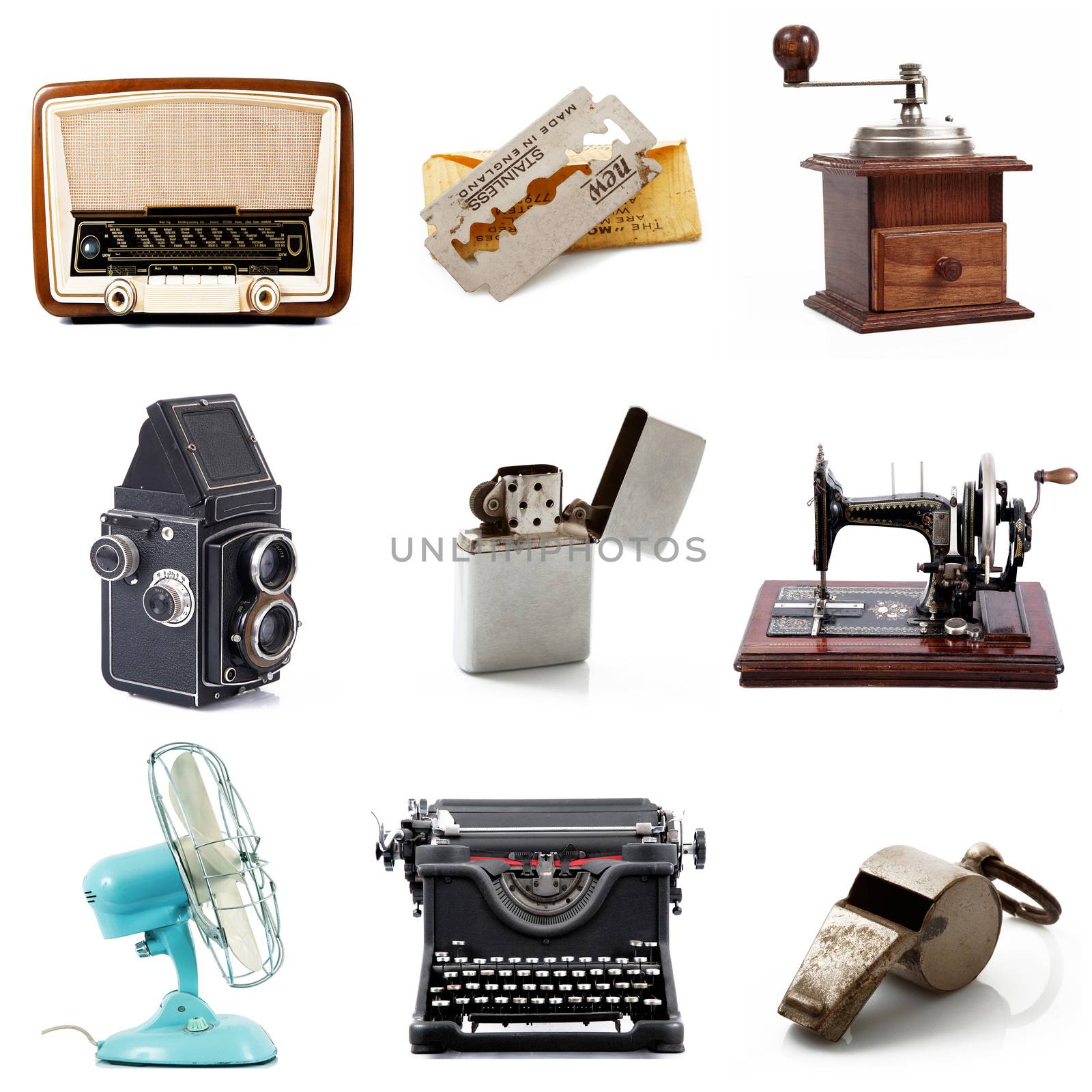 an original great vintage objects collection