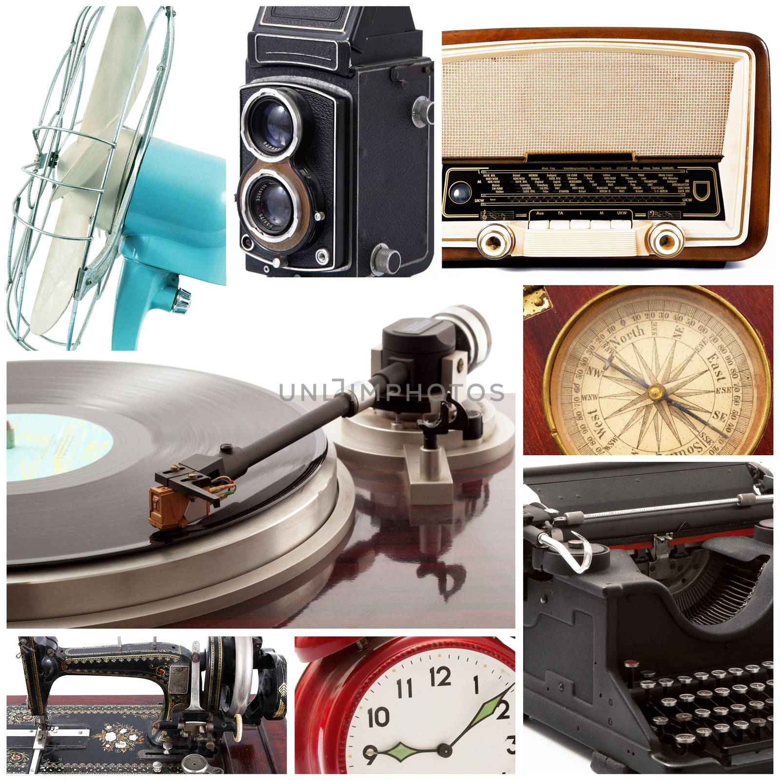 an original great vintage objects collection
