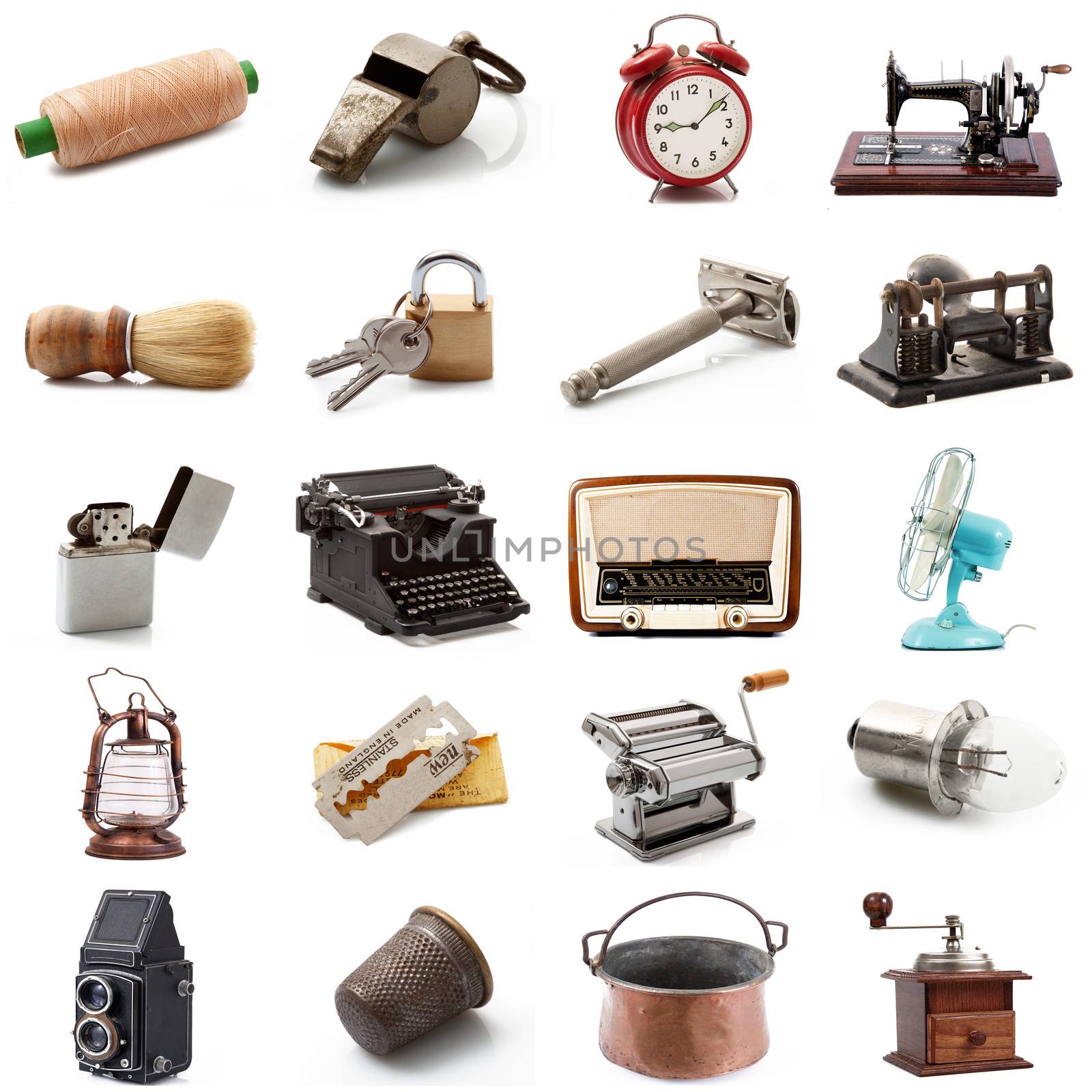an original great vintage objects collection