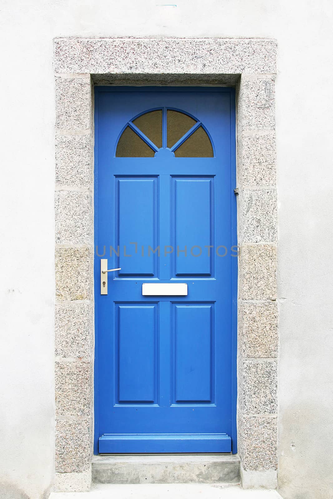 an Entrance with old vintage door