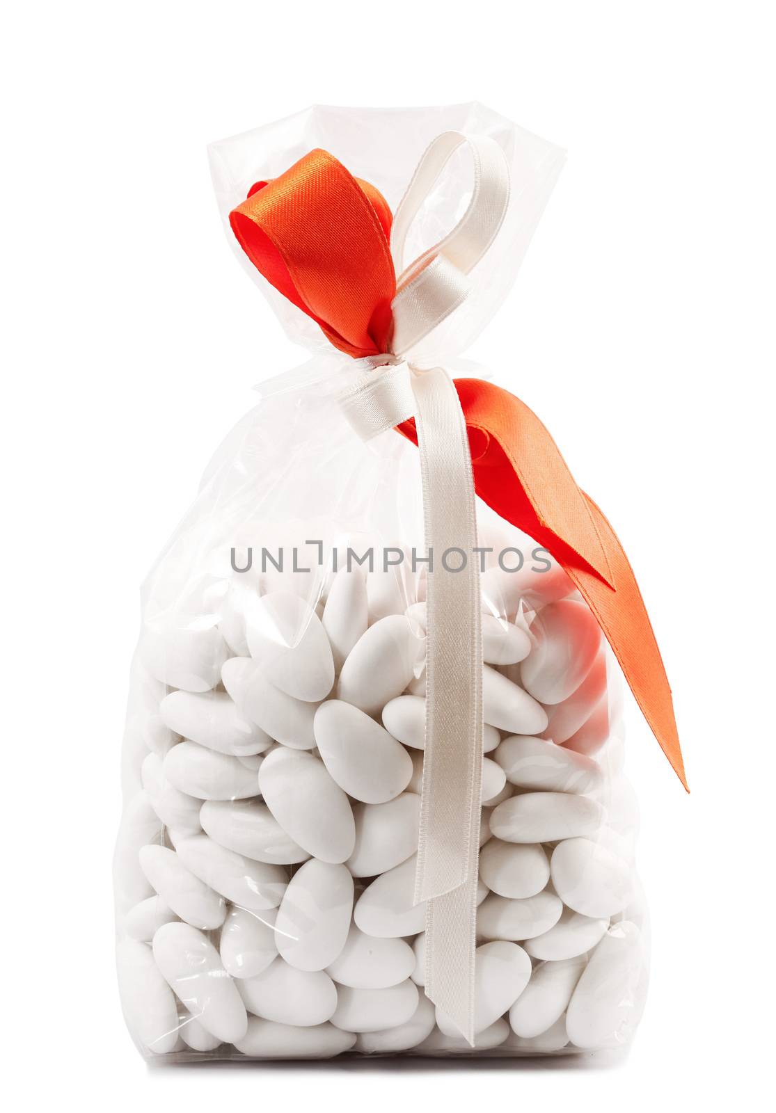 bag of comfits in white background by photobeps