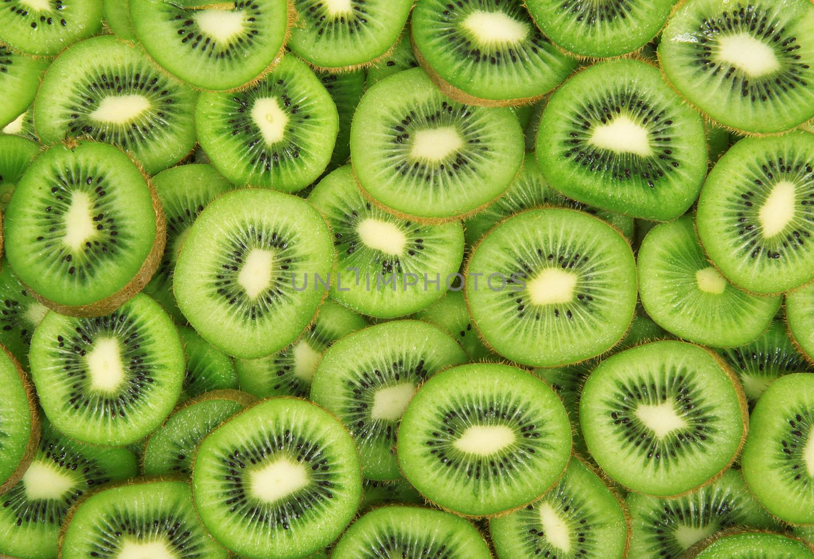 delicious fresh kiwi total background