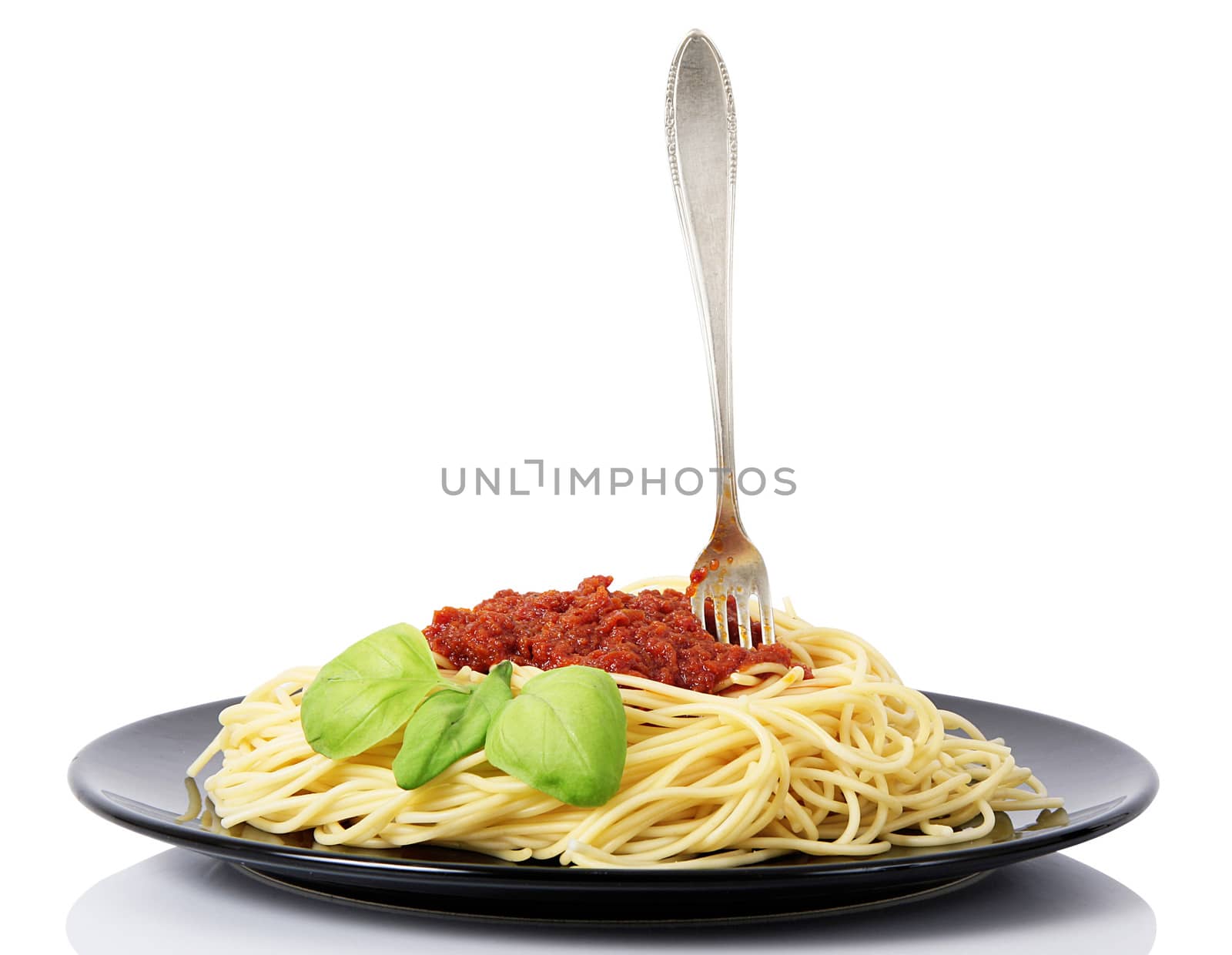 italian spaghetti with meat sauce