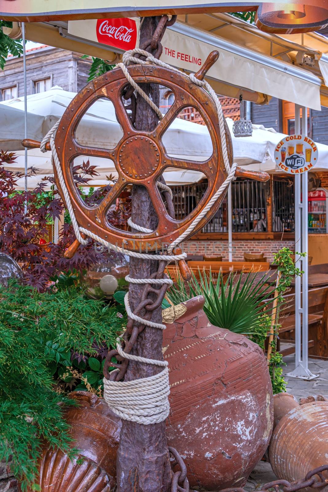 Restaurants by the sea in Nessebar, Bulgaria by Multipedia