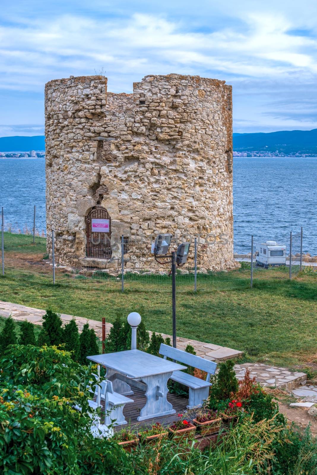 Old Windmill in Nessebar, Bulgaria by Multipedia