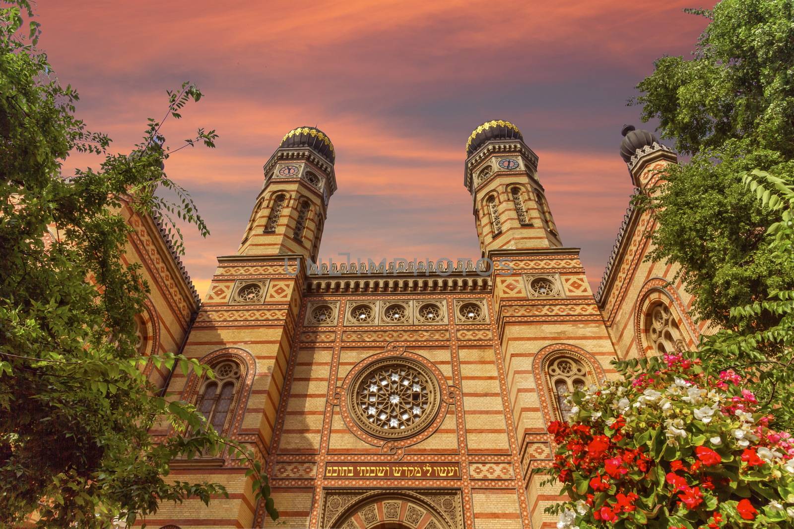 Dohany street synagogue, the great synagogue or tabakgasse synag by Elenaphotos21