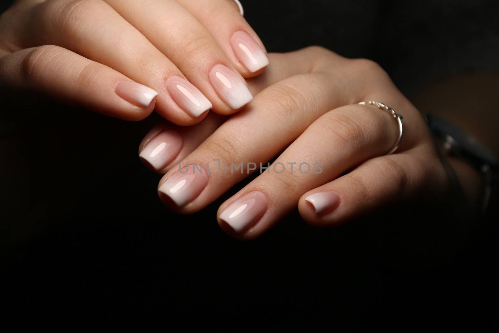 The beauty of the natural nails. Perfect