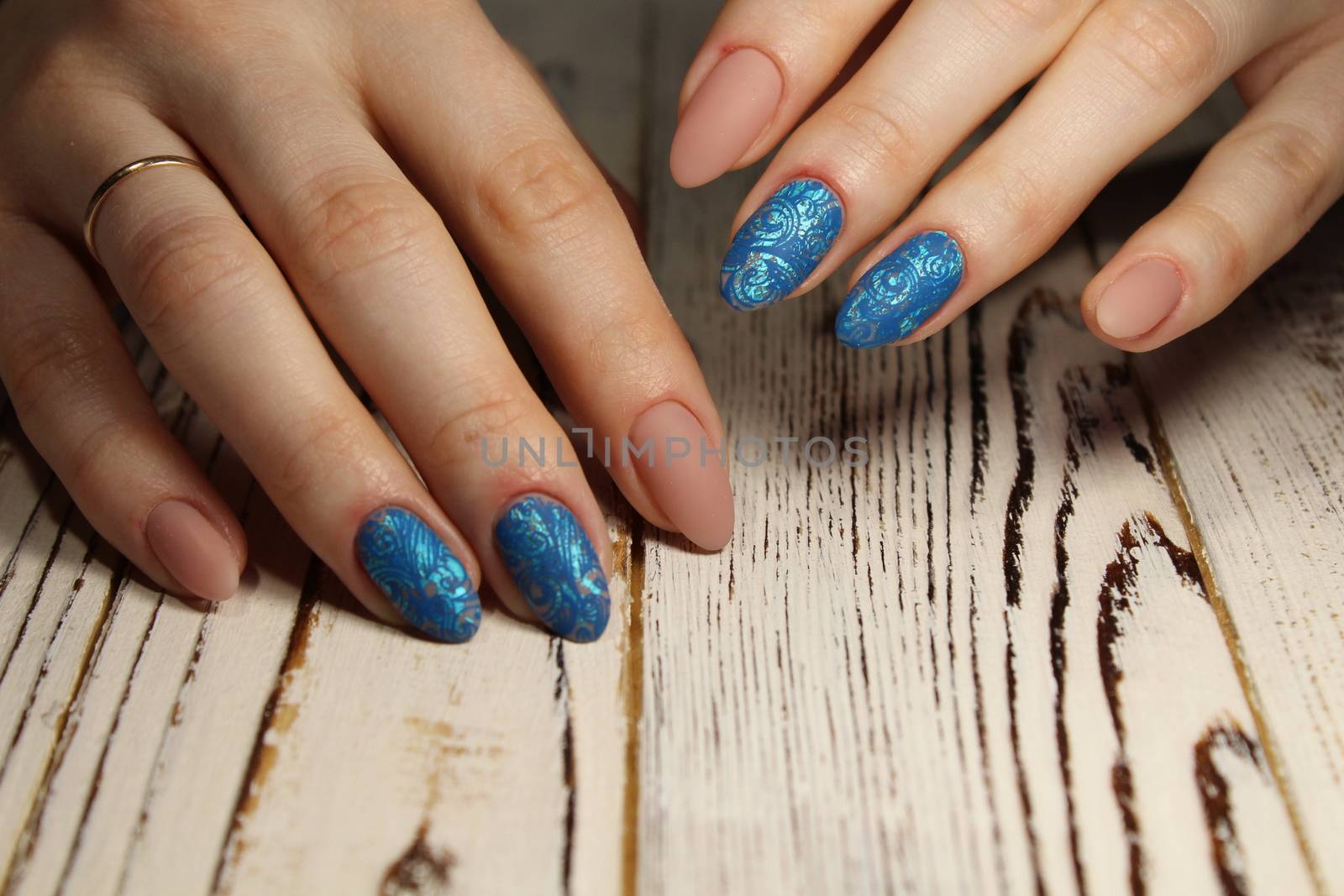 Fashionable design of manicure by SmirMaxStock