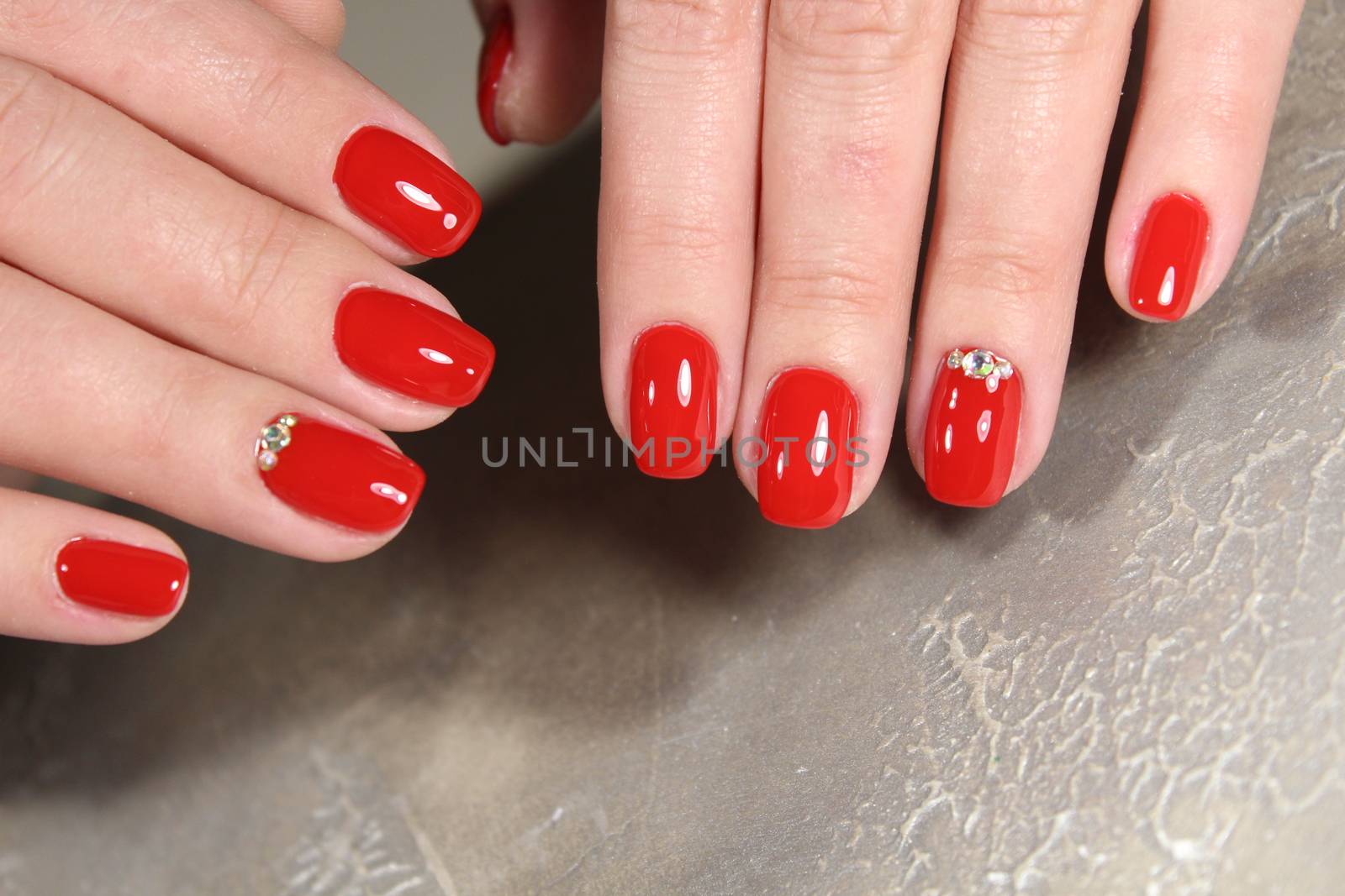 beautiful design manicure by SmirMaxStock