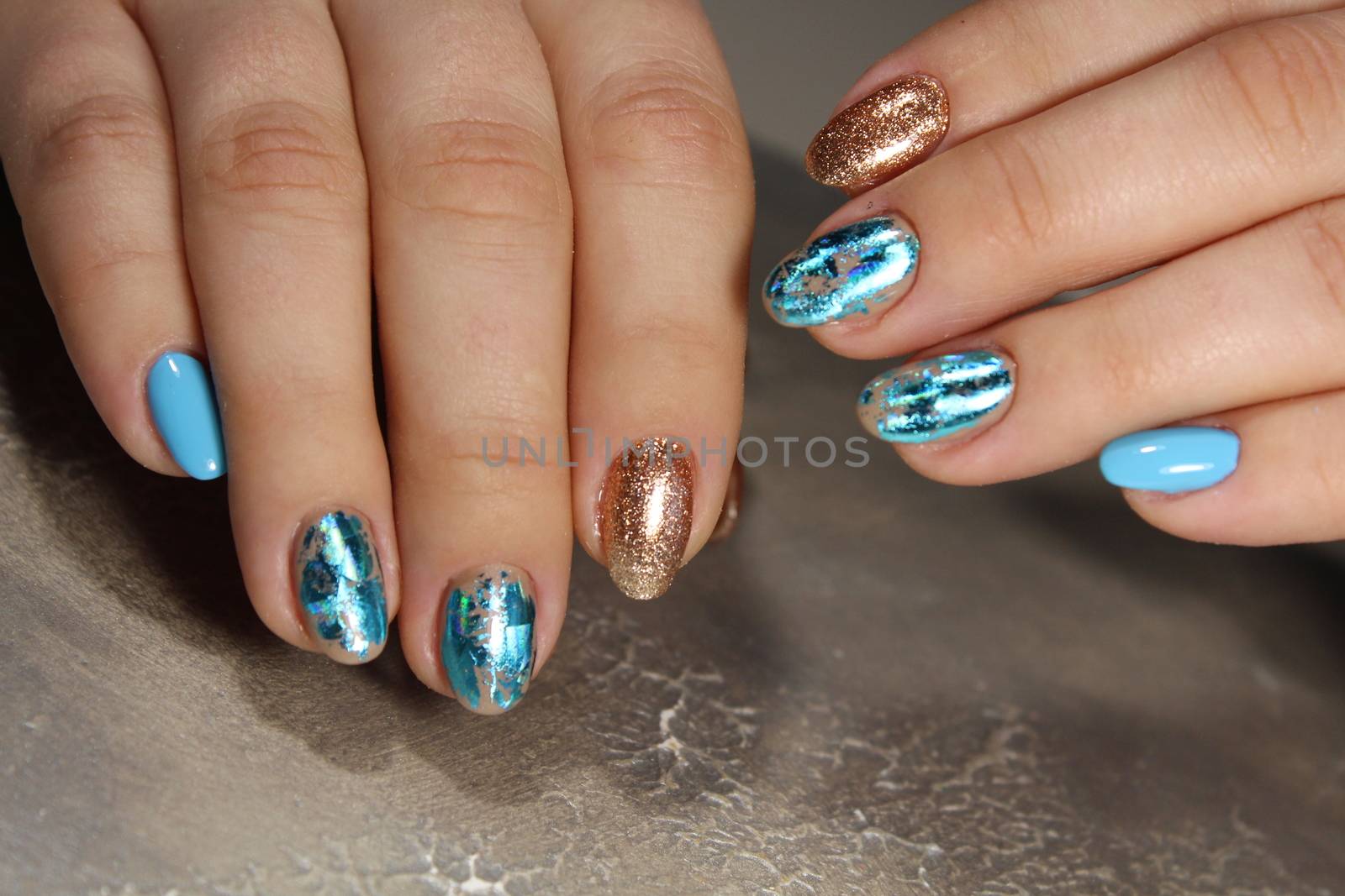 stylish design of manicure by SmirMaxStock