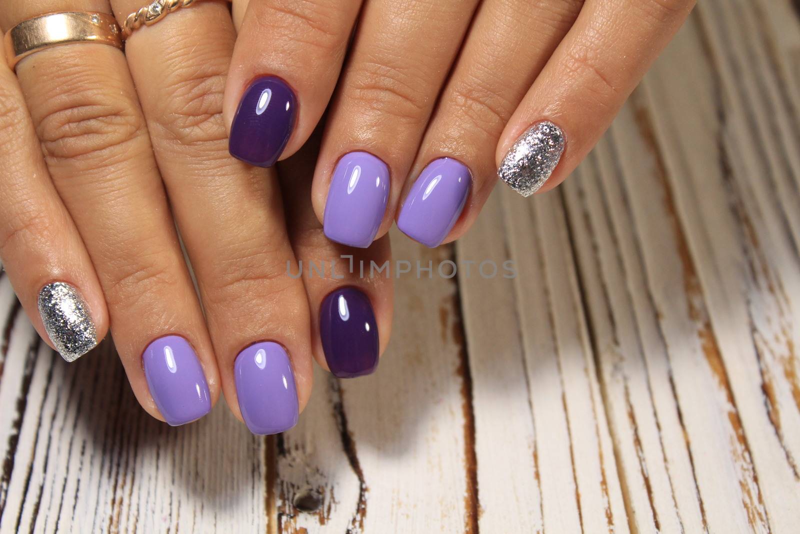 Steep and very stylish design of manicure by SmirMaxStock