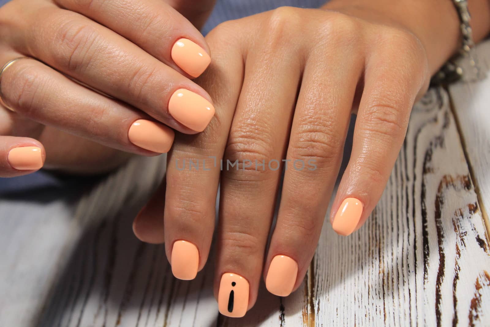 Steep and very stylish design of manicure by SmirMaxStock