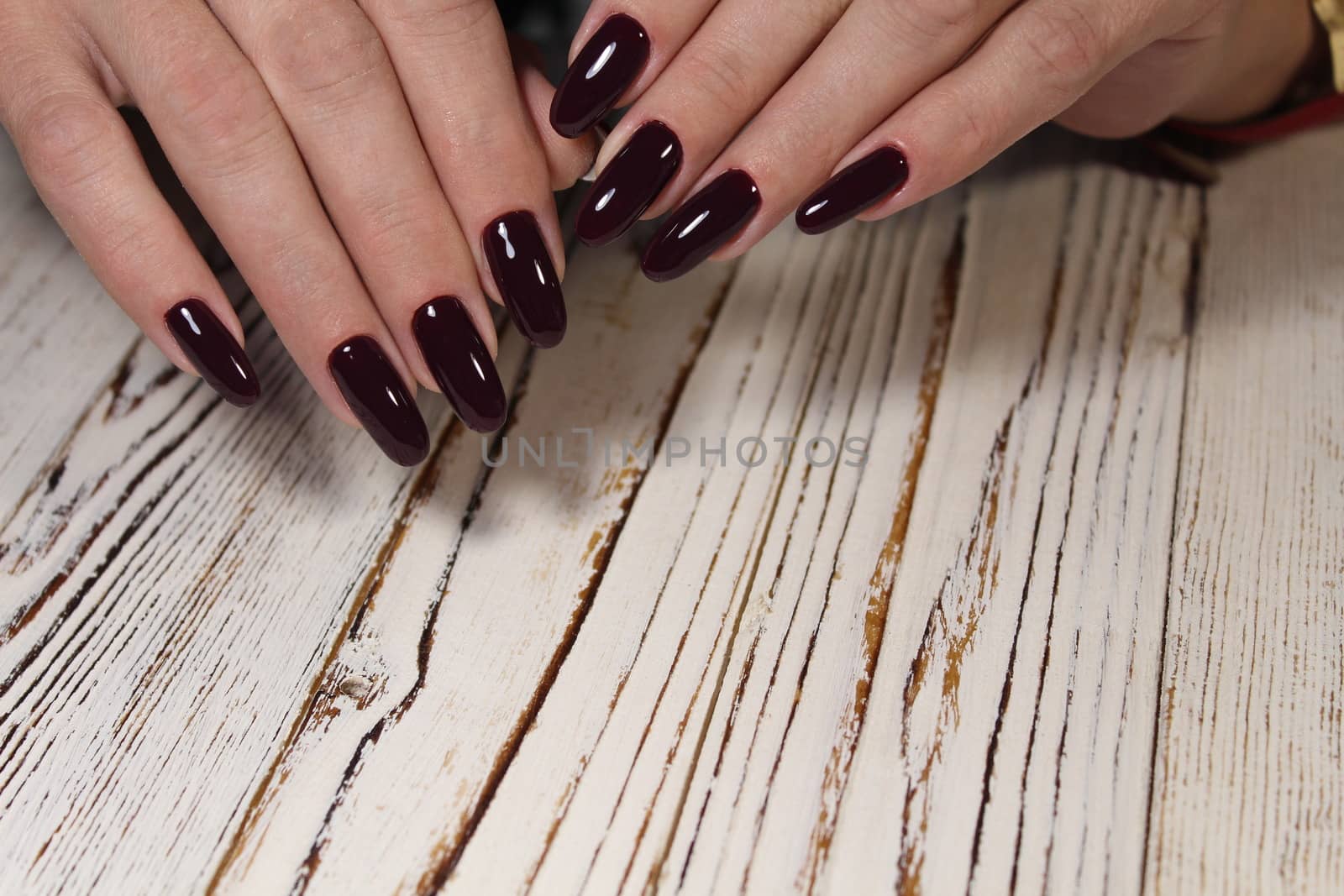 Steep and very stylish design of manicure by SmirMaxStock