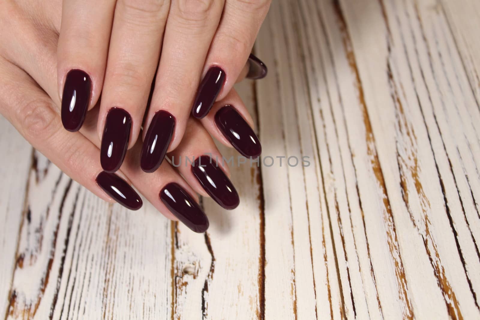 Steep and very stylish design of manicure by SmirMaxStock