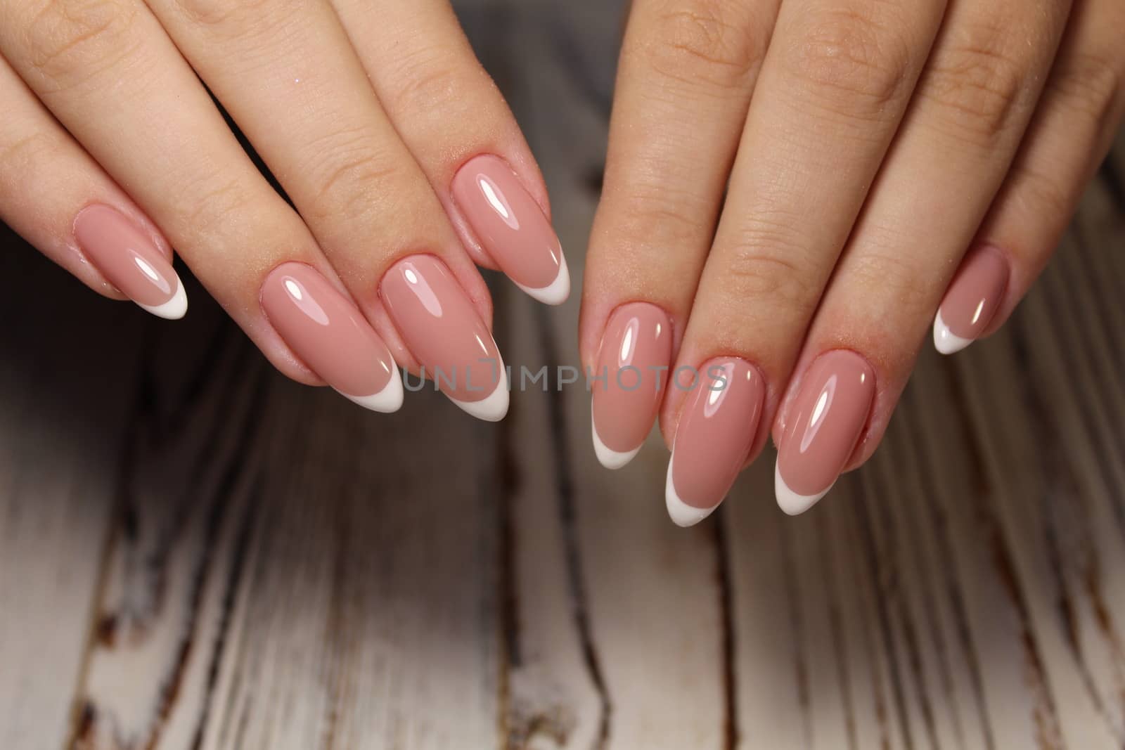 Steep and very stylish design of manicure by SmirMaxStock