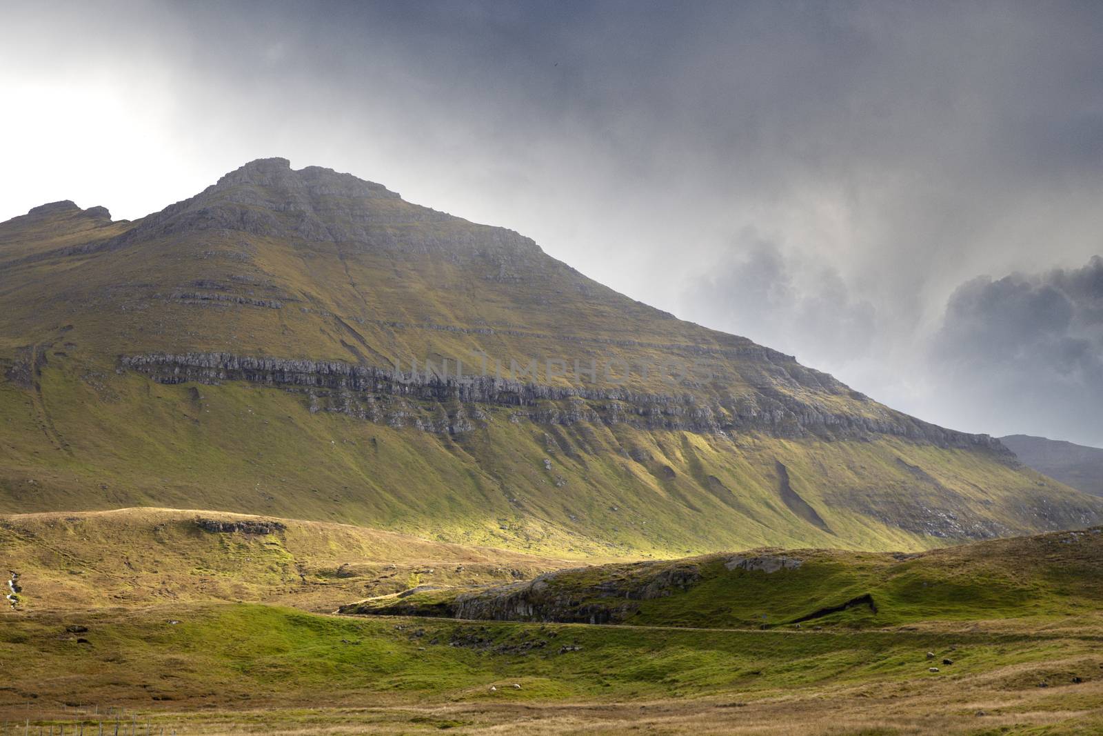 Dramatic landscape of Faroe Islands by vlad-m