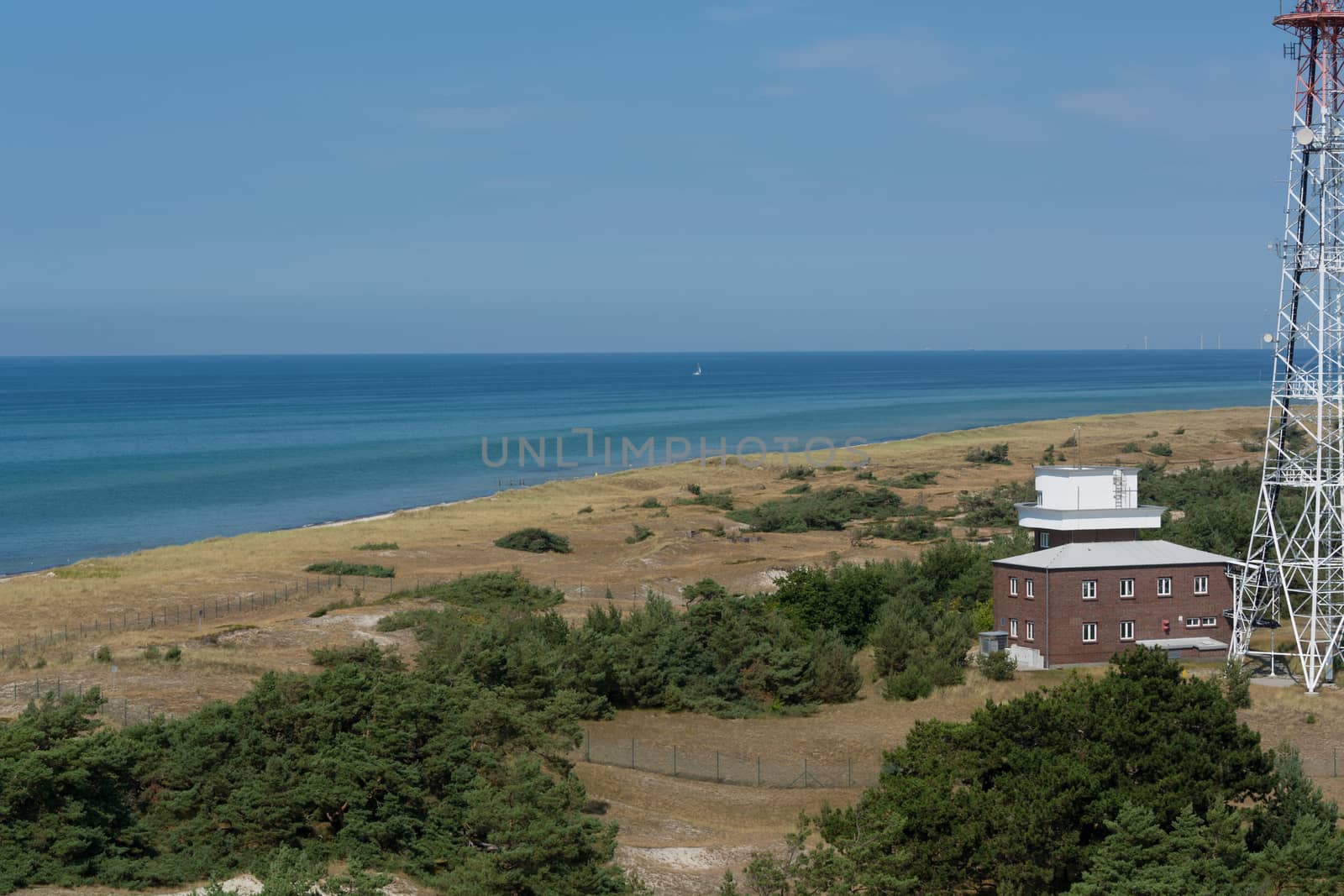 Lighthouse Darsser Ort at Prerow on the Darß in Germany