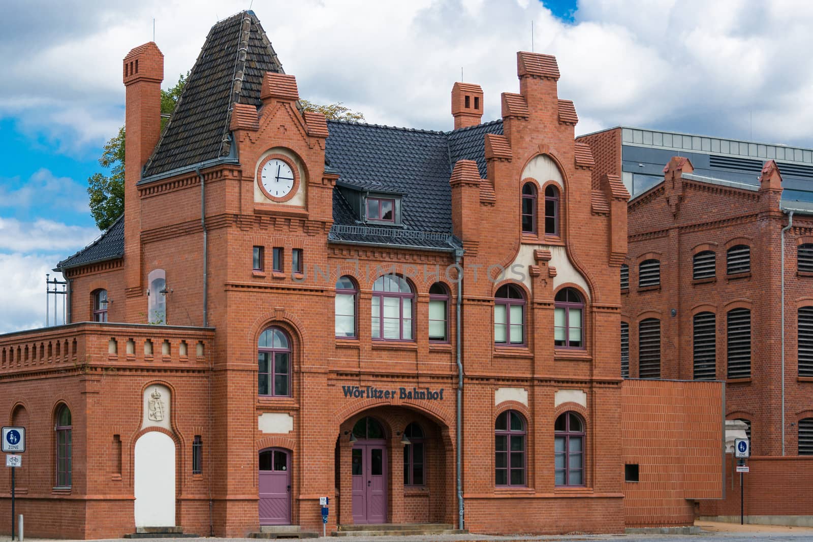 Woerlitzer Bahnhof, Dessau, Saxony-Anhalt, Germany