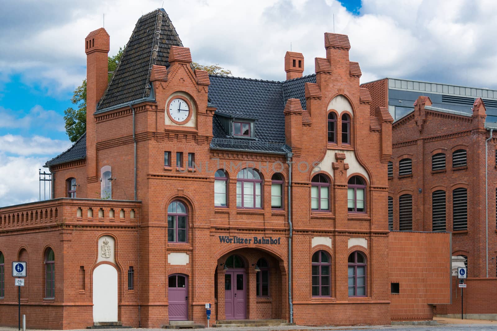 Woerlitzer Bahnhof, Dessau, Saxony-Anhalt, Germany