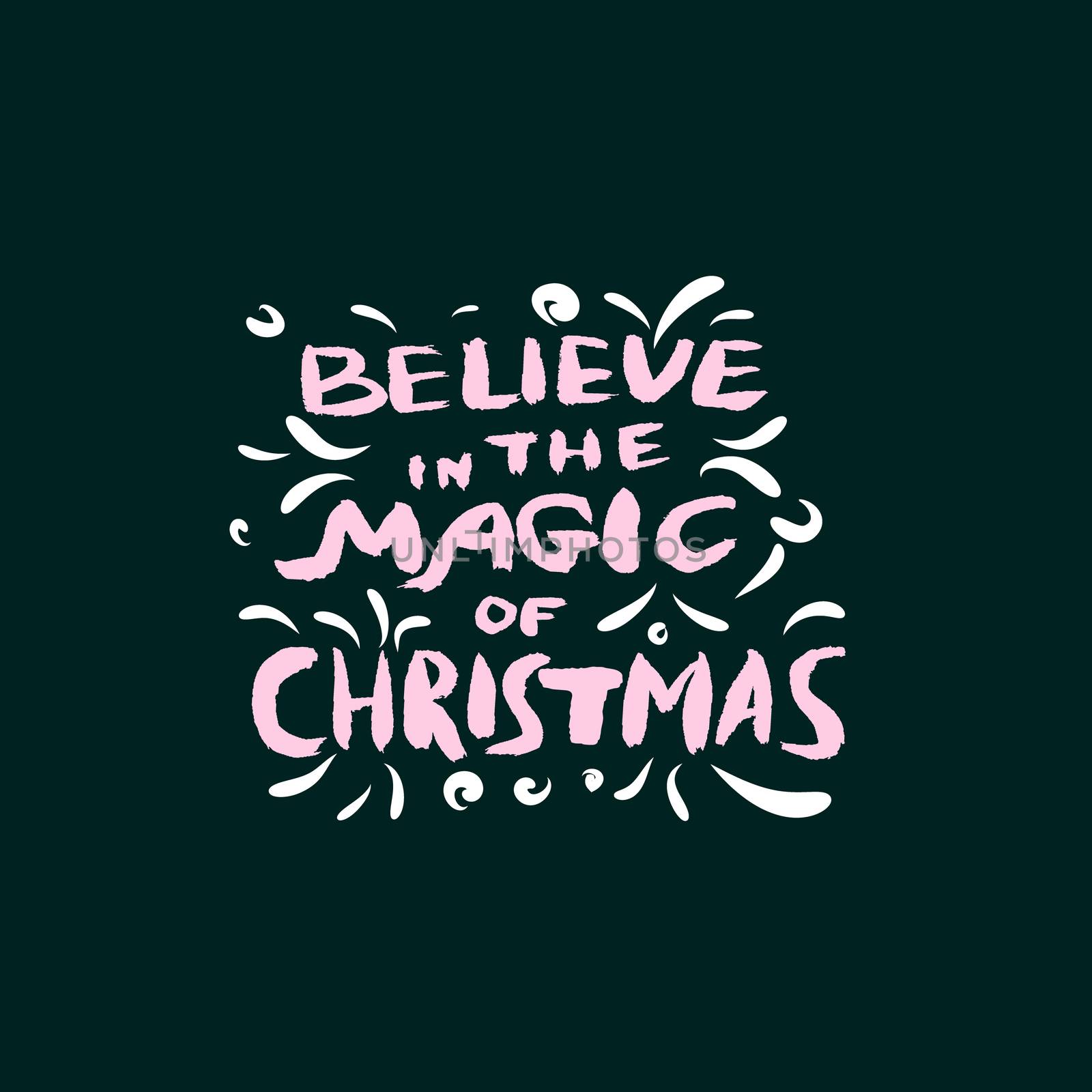 Merry Christmas to Everyone, Background With Typography and Elements