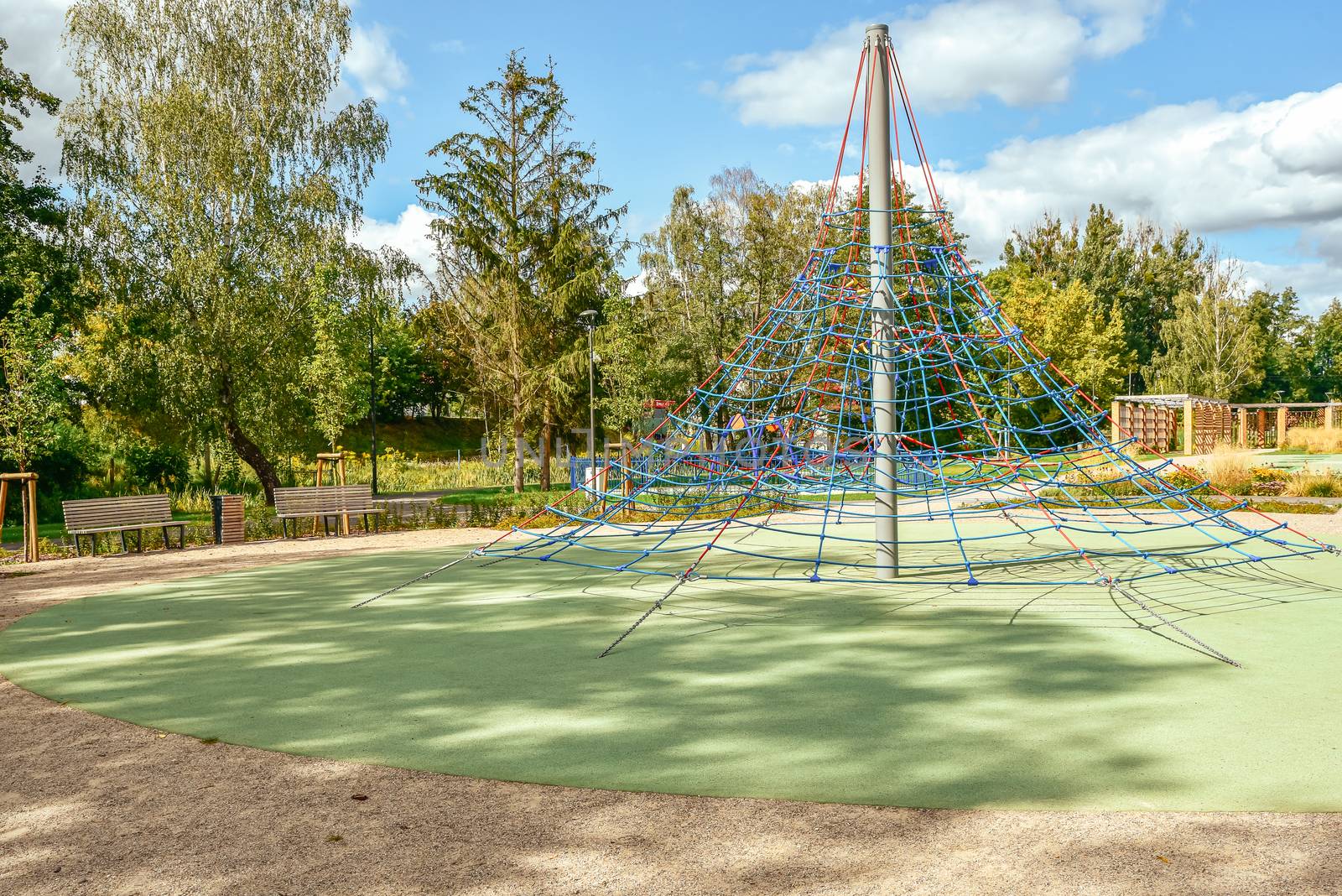 Jungle gym rope. by RobertChlopas