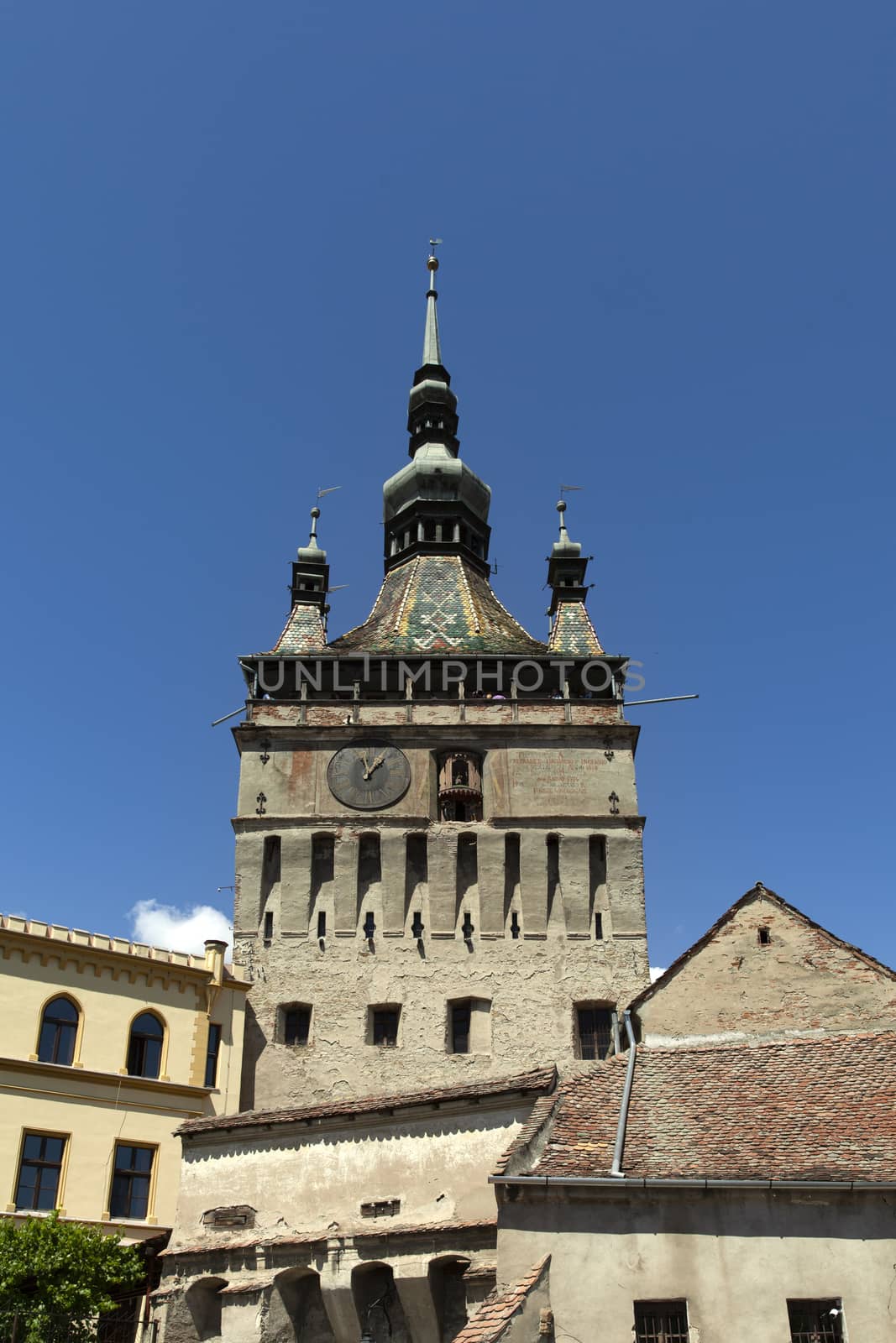 The Clock Tower of Sighioara, Transilvania