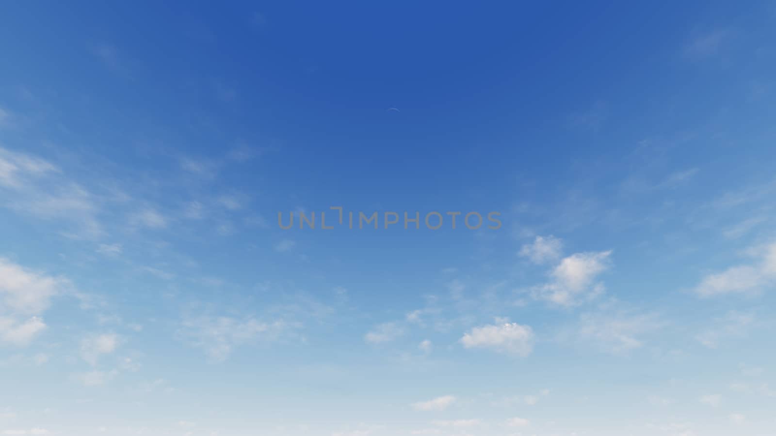 Cloudy blue sky abstract background, blue sky background with tiny clouds, 3d rendering

