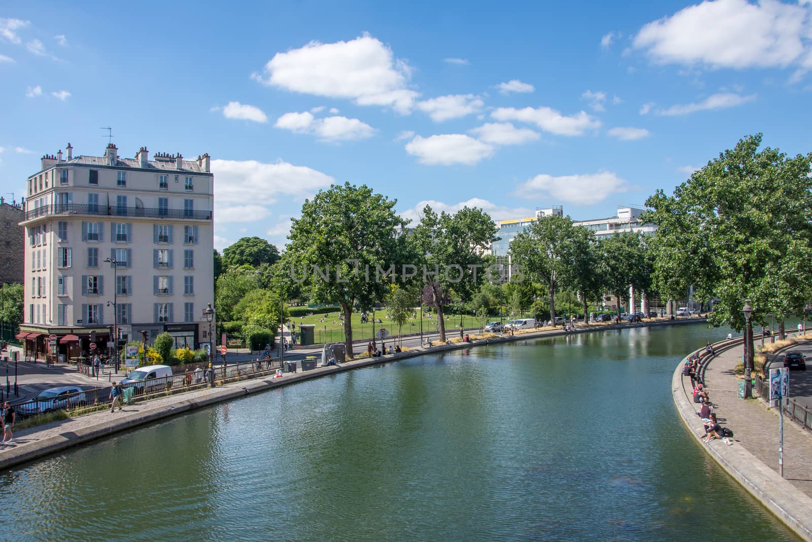 discovery of Paris and the banks of the Seine in summer, France