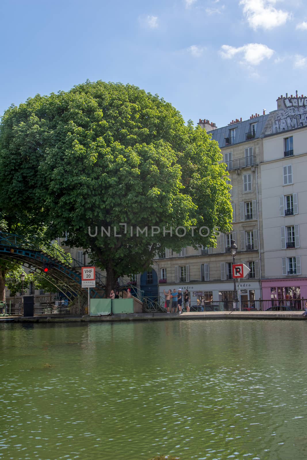 discovery of Paris and the banks of the Seine in summer, France