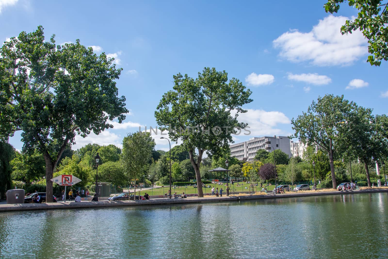 discovery of Paris and the banks of the Seine in summer, France