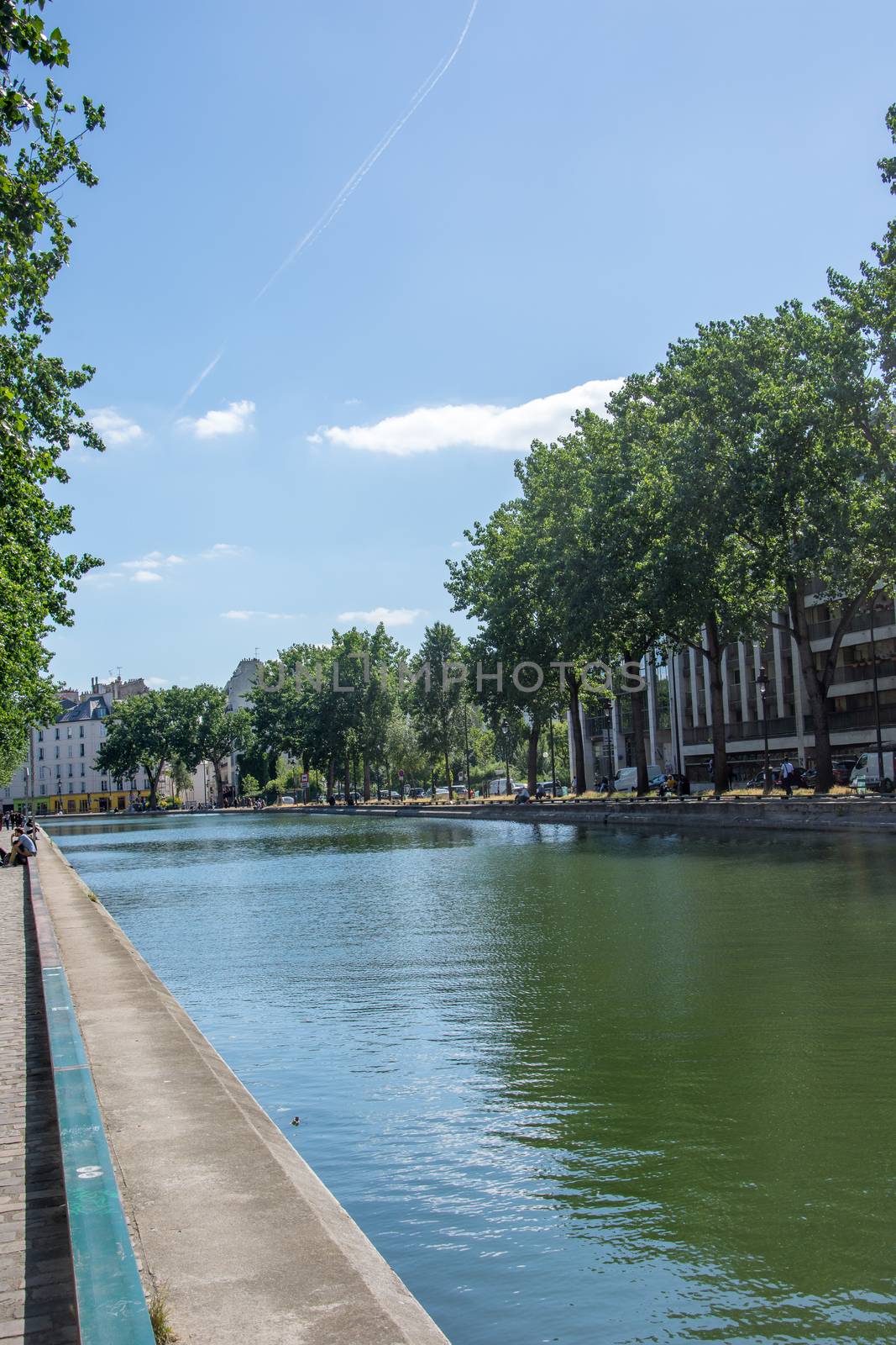 discovery of Paris and the banks of the Seine in summer, France