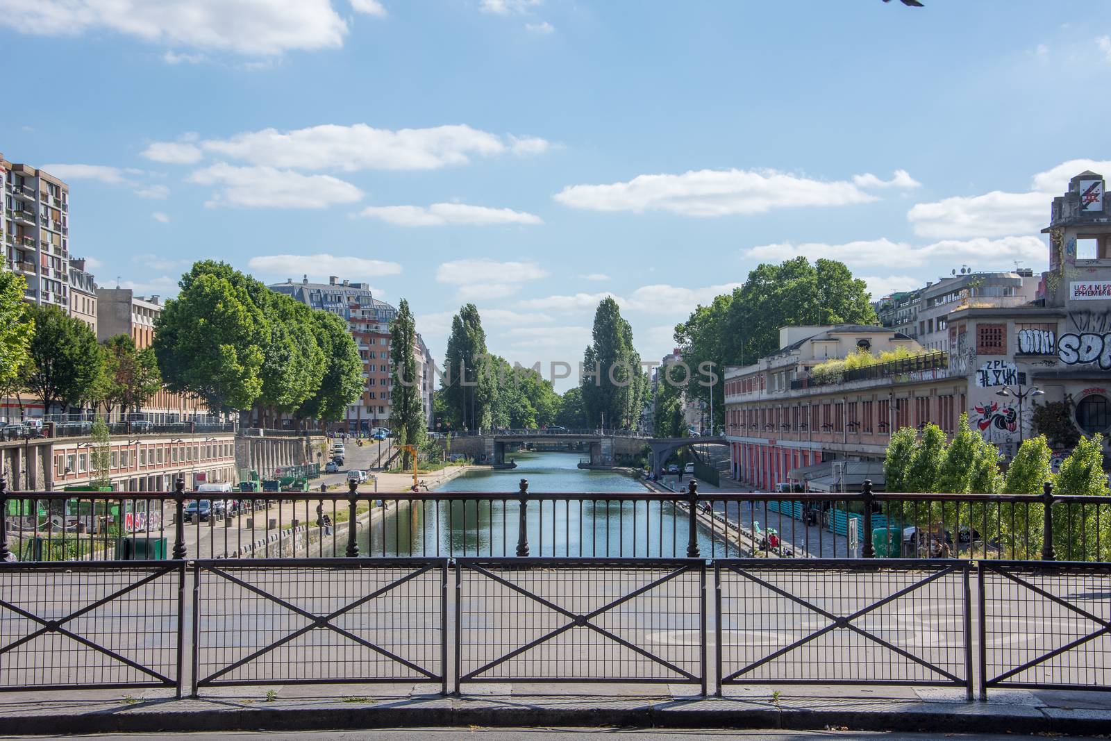 discovery of Paris and the banks of the Seine in summer, France