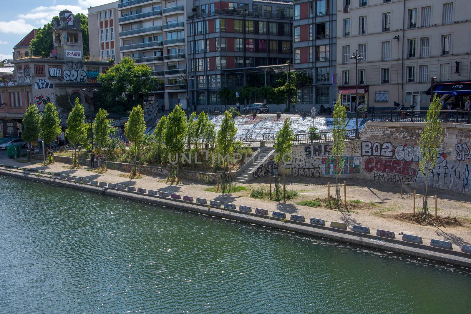 discovery of Paris and the banks of the Seine in summer, France