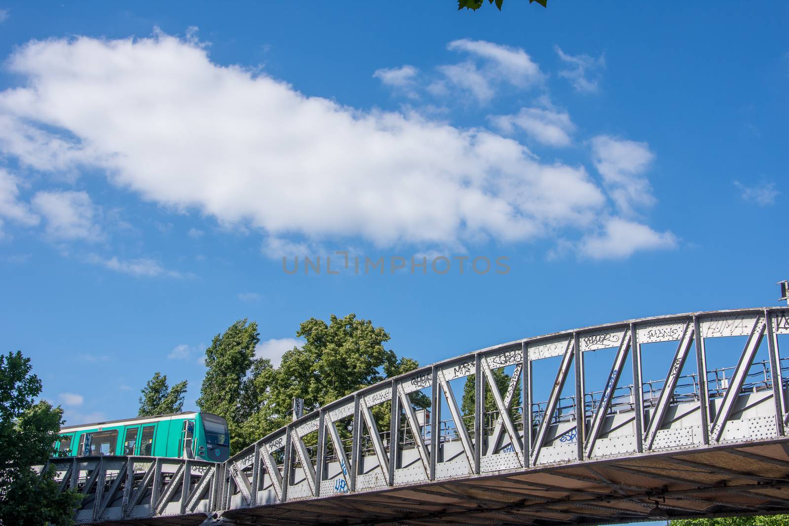 discovery of Paris and the banks of the Seine in summer, France