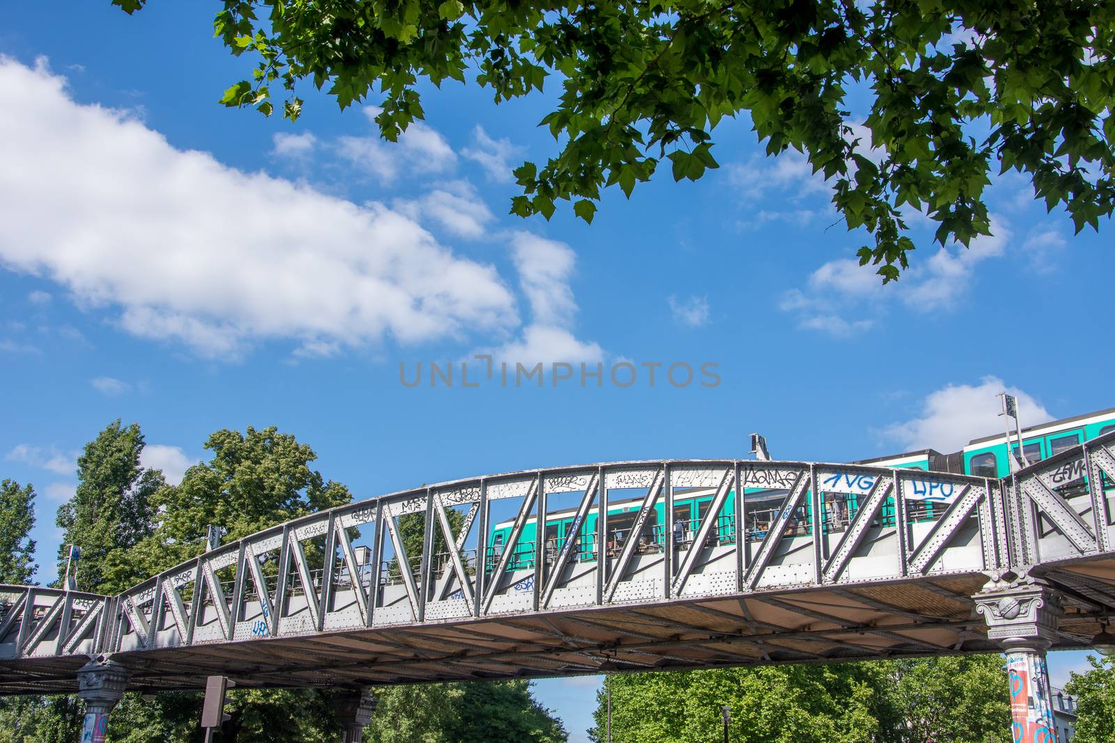 discovery of Paris and the banks of the Seine in summer, France