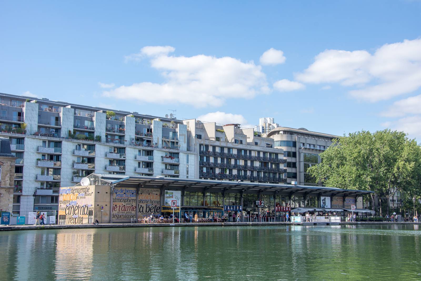 discovery of Paris and the banks of the Seine in summer, France