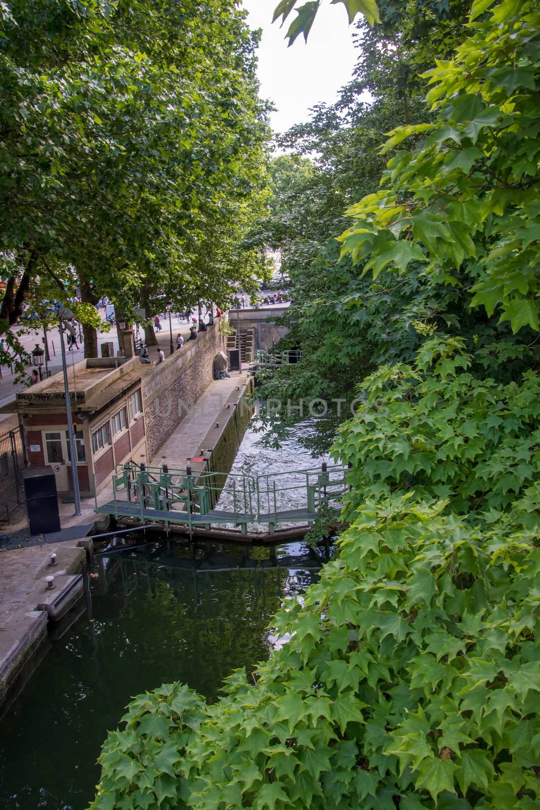 discovery of Paris and the banks of the Seine in summer, France