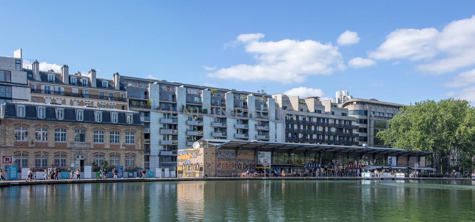 discovery of Paris and the banks of the Seine in summer, France