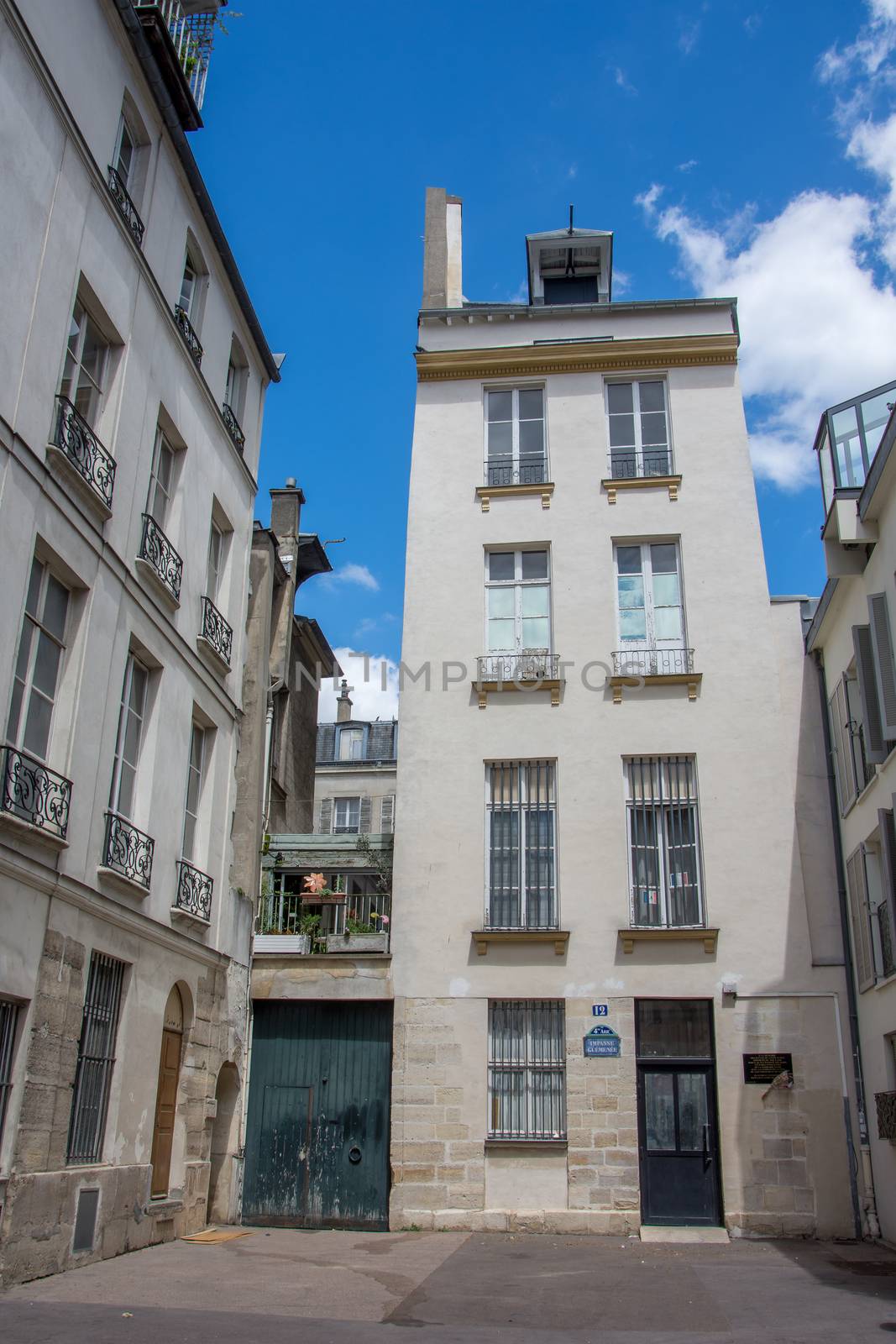 discovery of Paris and the banks of the Seine in summer, France