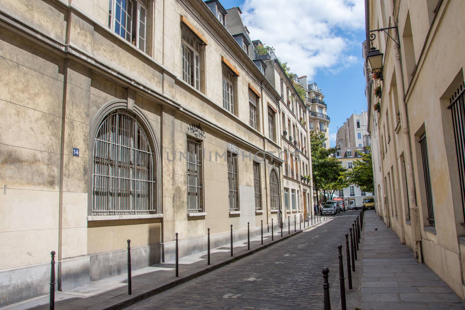 discovery of Paris and the banks of the Seine in summer, France