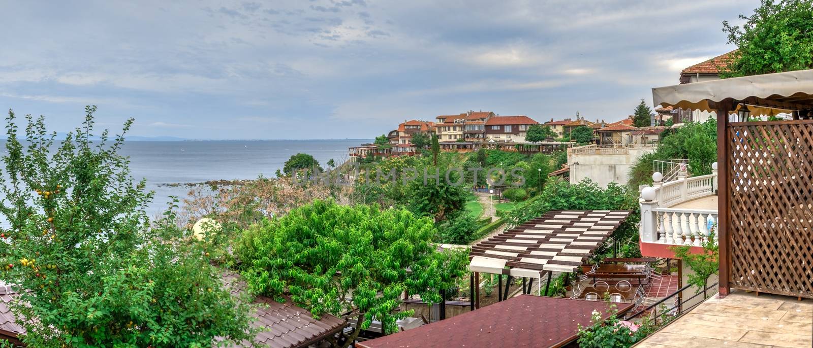 Restaurants by the sea in Nessebar, Bulgaria by Multipedia