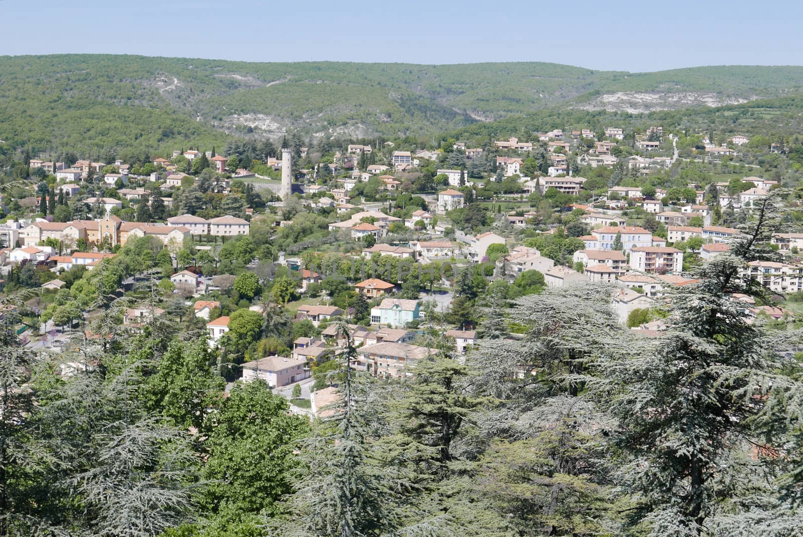 Walk around Forcalquier in the Alpes de Haute Provence, France