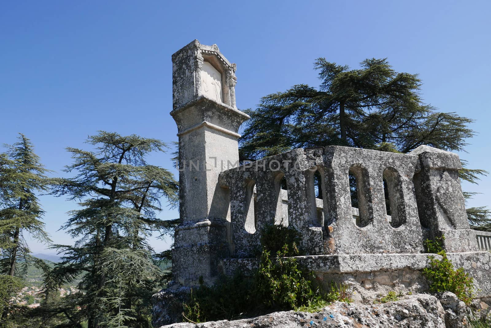 Walk around Forcalquier in the Alpes de Haute Provence, France