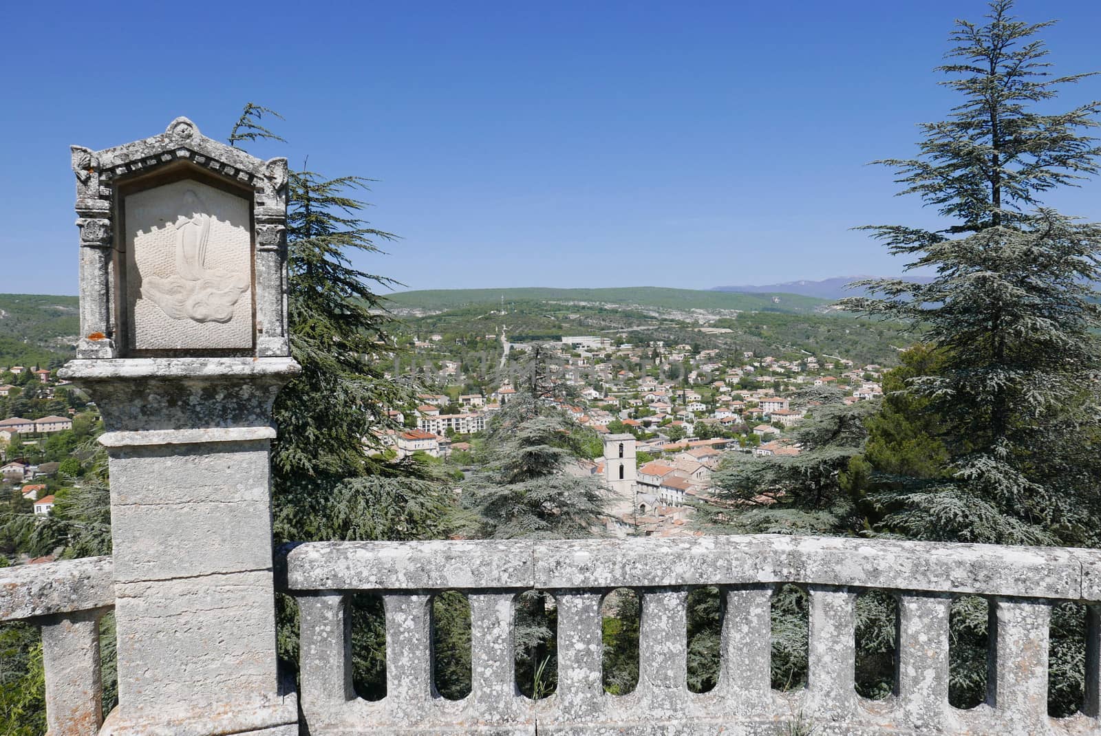 Walk around Forcalquier in the Alpes de Haute Provence, France