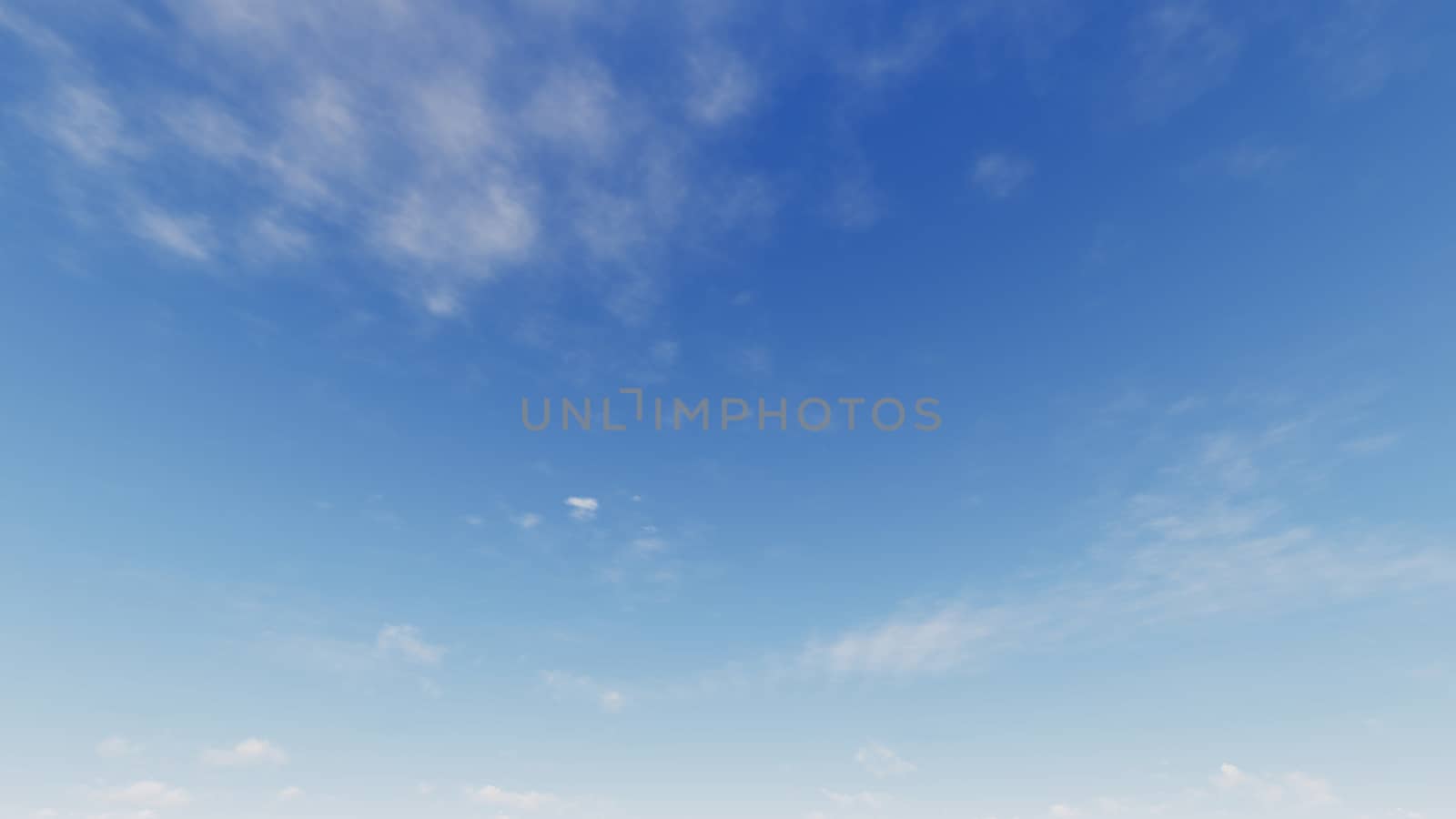 Cloudy blue sky abstract background, blue sky background with tiny clouds, 3d rendering

