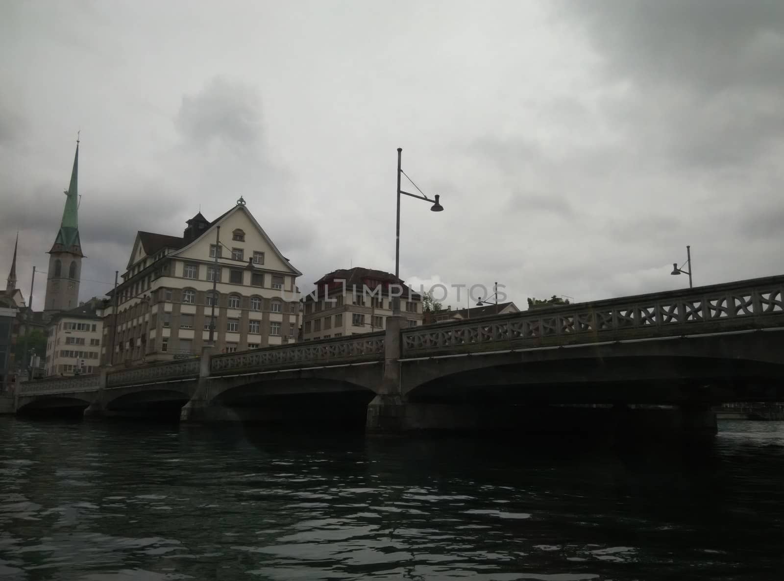 crossing a bridge during a vacation