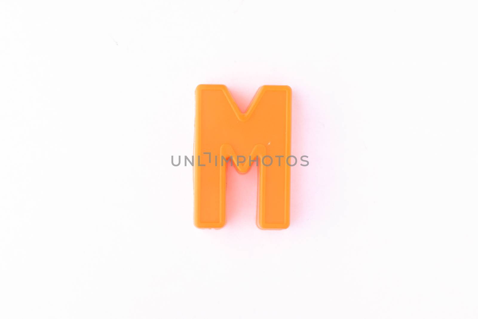 Isolated colorful letter over white background by mikelju