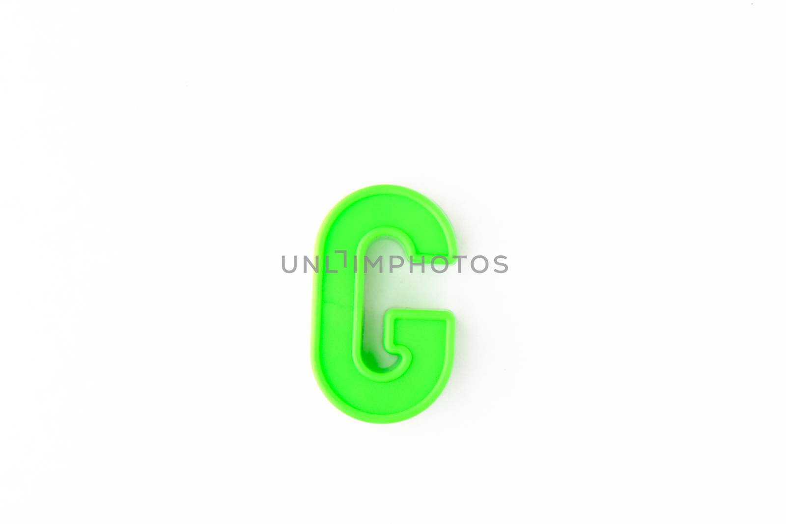 Isolated colorful letter over white background by mikelju